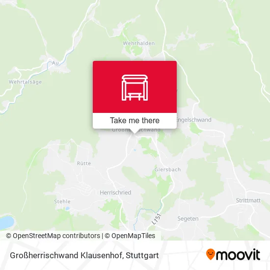 Карта Großherrischwand Klausenhof