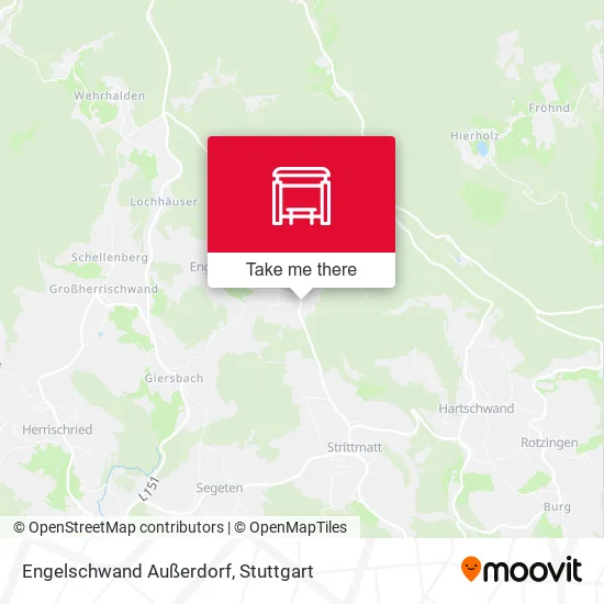 Карта Engelschwand Außerdorf