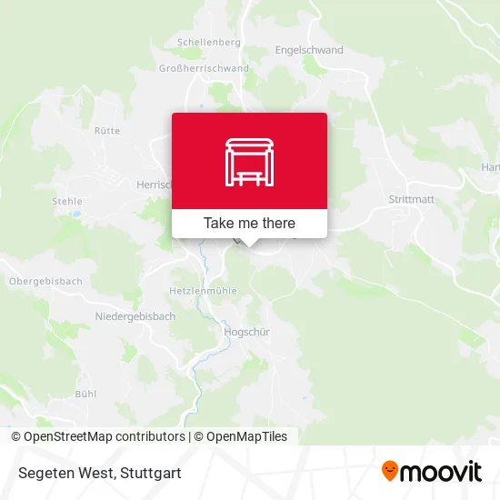 Карта Segeten West