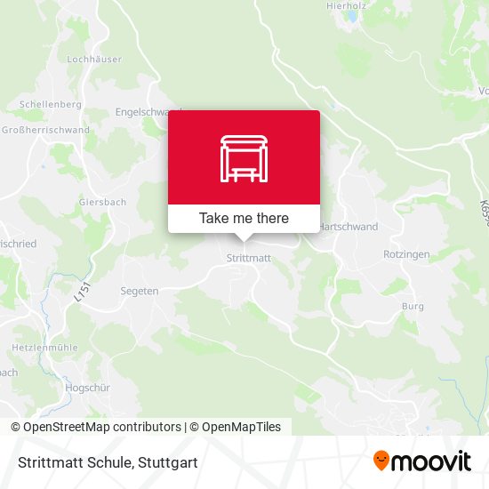 Карта Strittmatt Schule