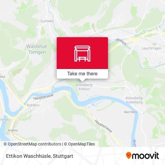 Карта Ettikon Waschhüsle