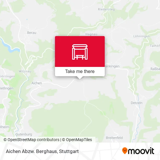 Карта Aichen Abzw. Berghaus
