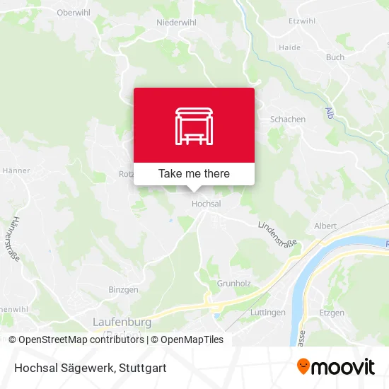 Карта Hochsal Sägewerk
