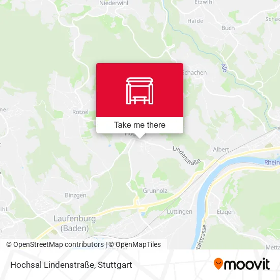 Карта Hochsal Lindenstraße