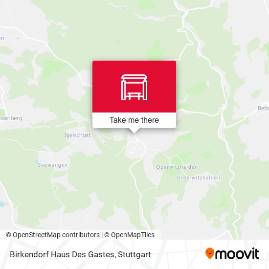 Birkendorf Haus Des Gastes map