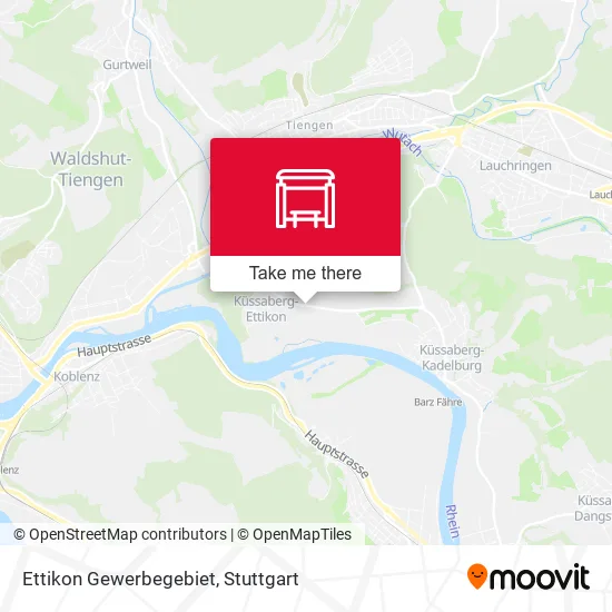 Карта Ettikon Gewerbegebiet