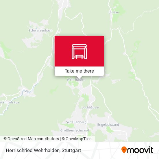 Herrischried Wehrhalden map