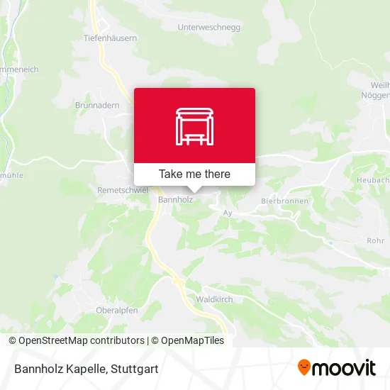 Карта Bannholz Kapelle