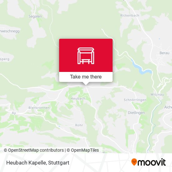 Карта Heubach Kapelle