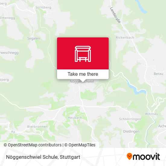 Карта Nöggenschwiel Schule