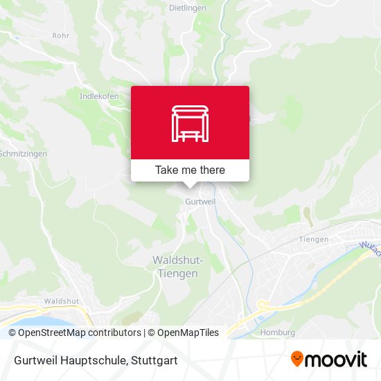 Gurtweil Hauptschule map