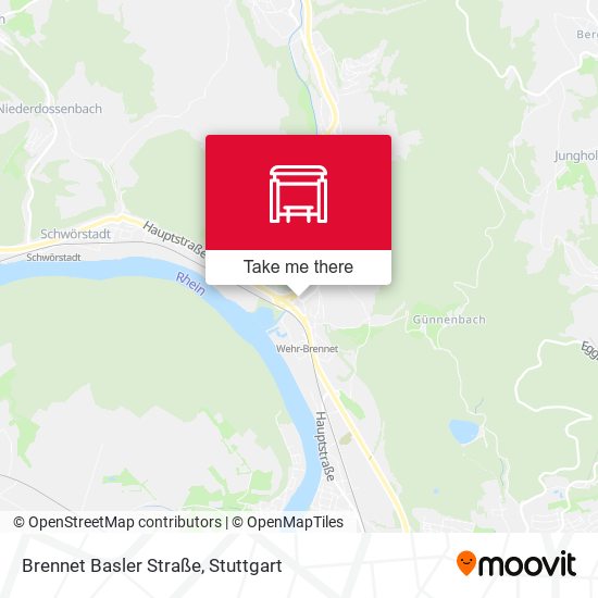 Brennet Basler Straße map