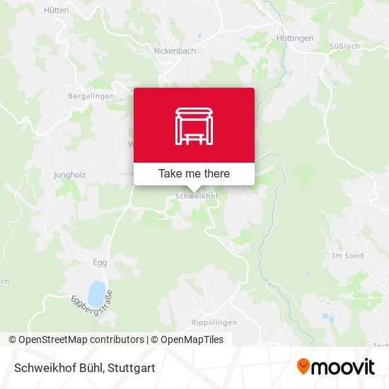 Schweikhof Bühl map