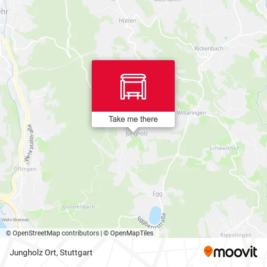 Карта Jungholz Ort