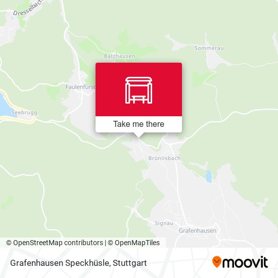 Grafenhausen Speckhüsle map