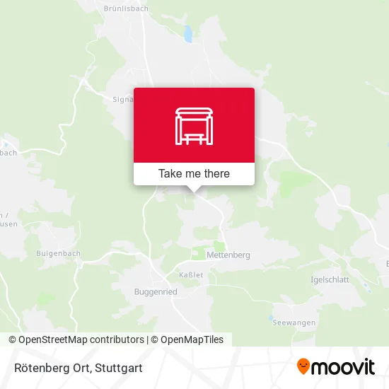 Карта Rötenberg Ort