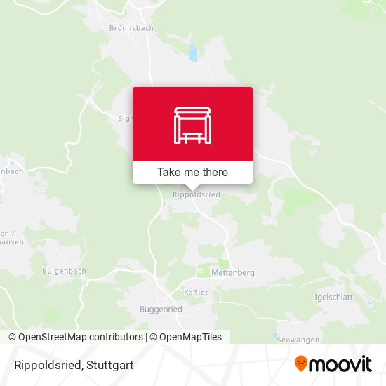 Карта Rippoldsried