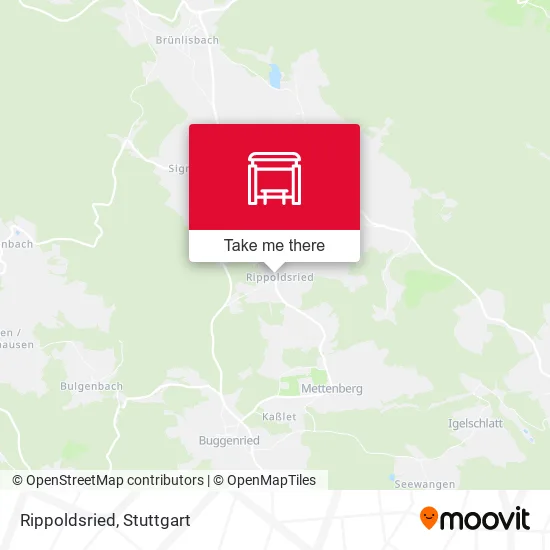 Карта Rippoldsried