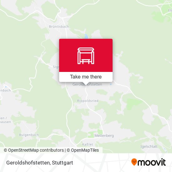 Карта Geroldshofstetten