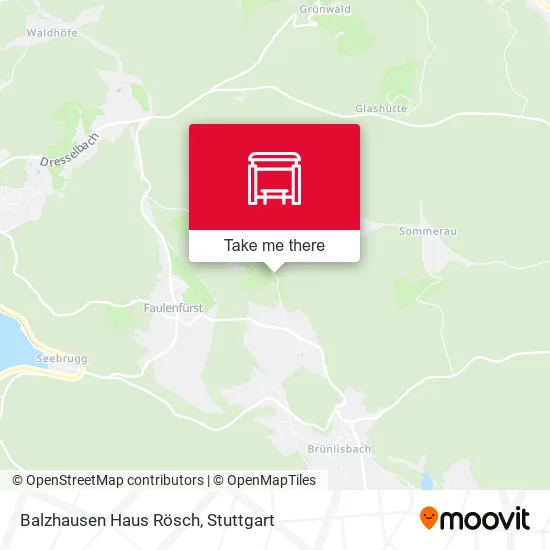Карта Balzhausen Haus Rösch
