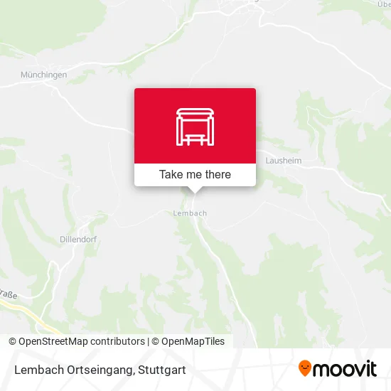 Карта Lembach Ortseingang