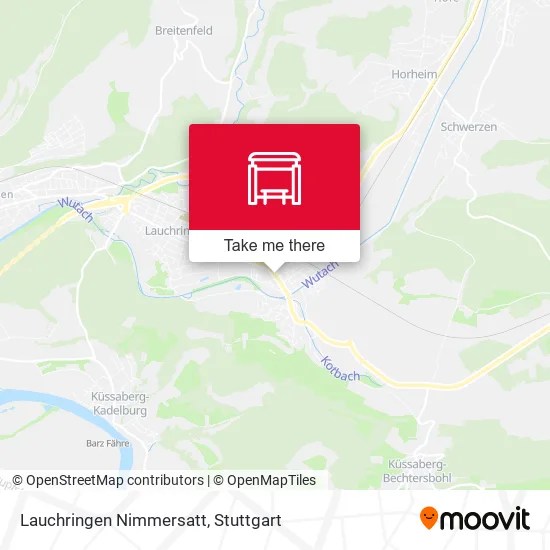 Карта Lauchringen Nimmersatt