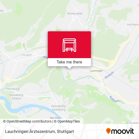 Карта Lauchringen Ärztezentrum