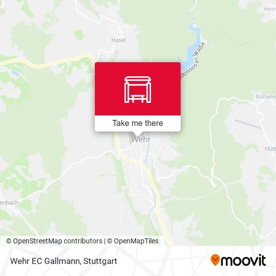 Карта Wehr EC Gallmann