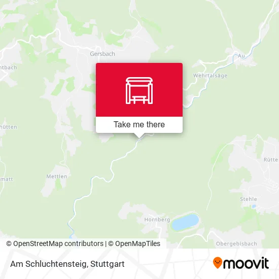 Карта Am Schluchtensteig
