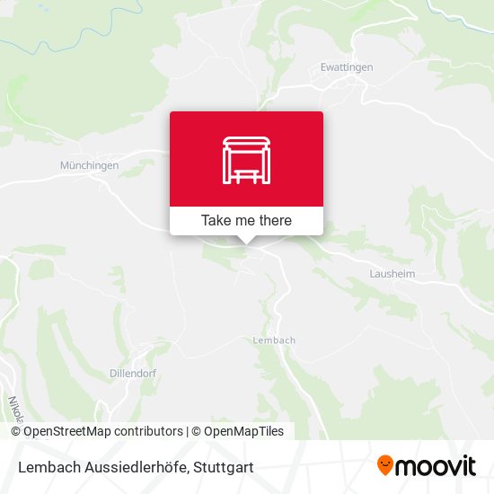 Lembach Aussiedlerhöfe map