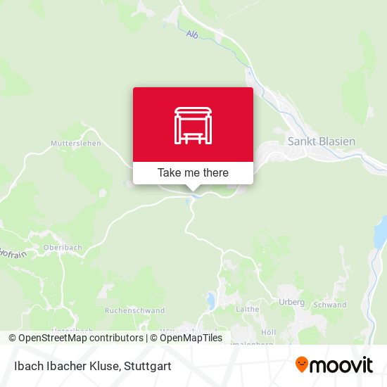 Карта Ibach Ibacher Kluse