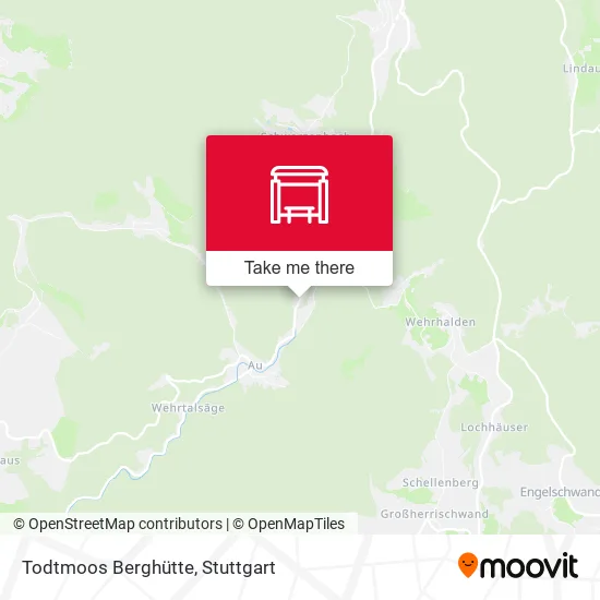 Карта Todtmoos Berghütte