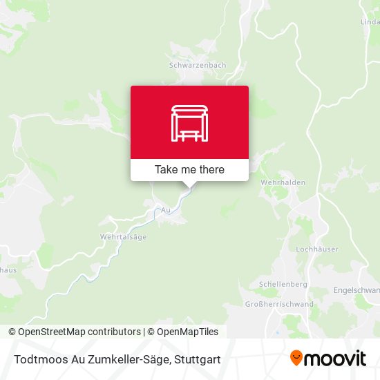 Todtmoos Au Zumkeller-Säge map