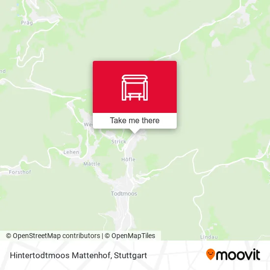 Карта Hintertodtmoos Mattenhof