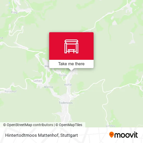 Карта Hintertodtmoos Mattenhof