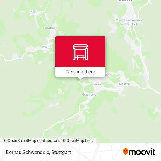 Карта Bernau Schwendele