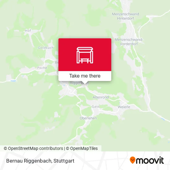 Карта Bernau Riggenbach