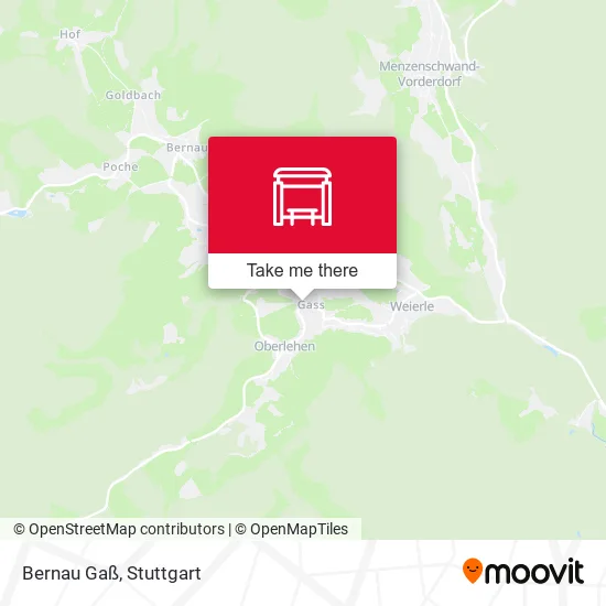 Карта Bernau Gaß