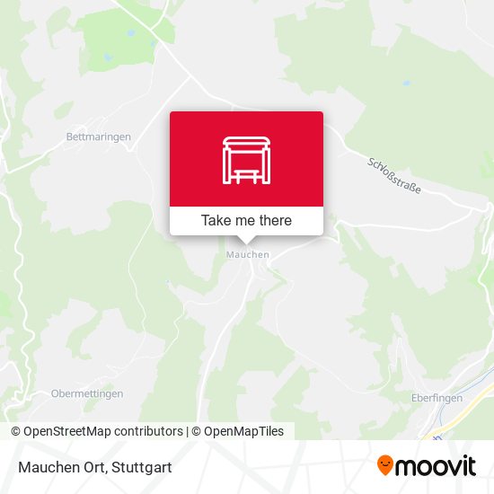Карта Mauchen Ort