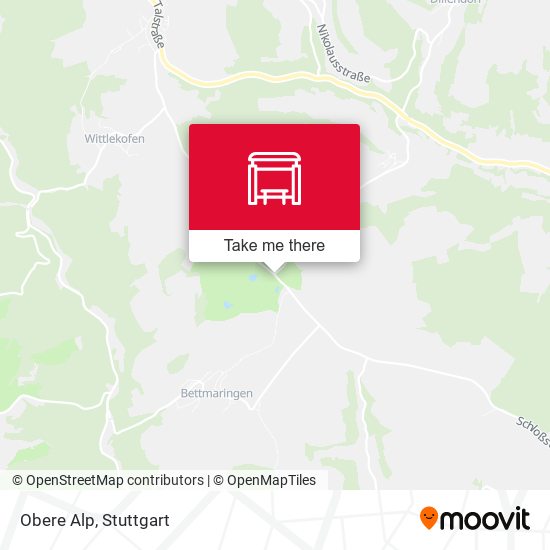 Карта Obere Alp