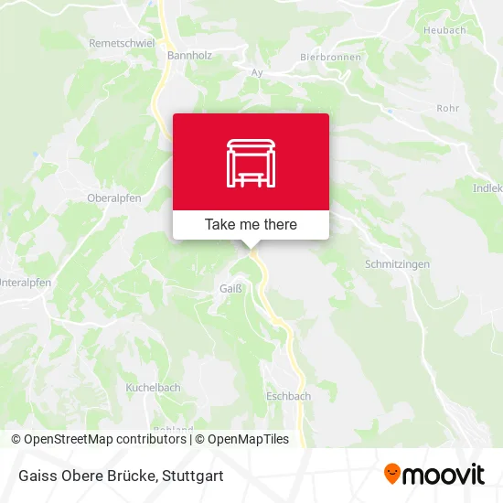 Карта Gaiss Obere Brücke