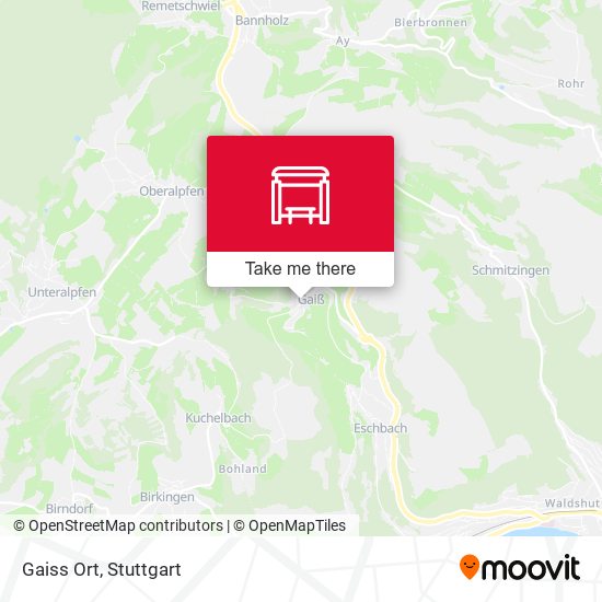 Карта Gaiss Ort