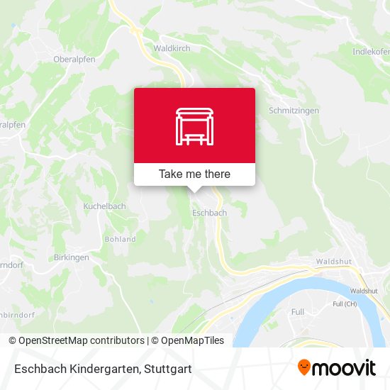 Eschbach Kindergarten map