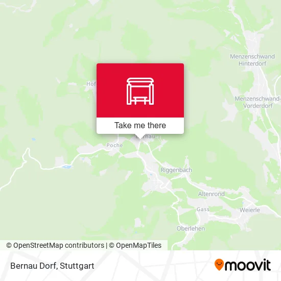 Карта Bernau Dorf