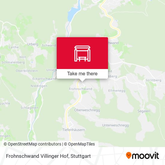 Frohnschwand Villinger Hof map