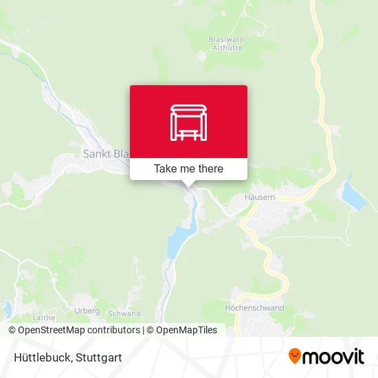 Карта Hüttlebuck