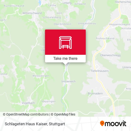 Schlageten Haus Kaiser map