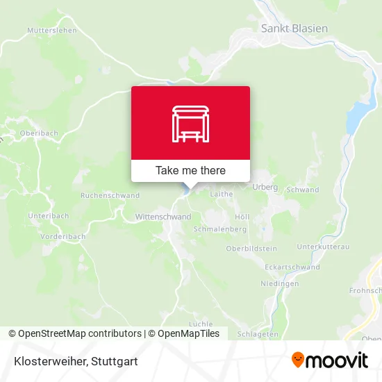 Карта Klosterweiher