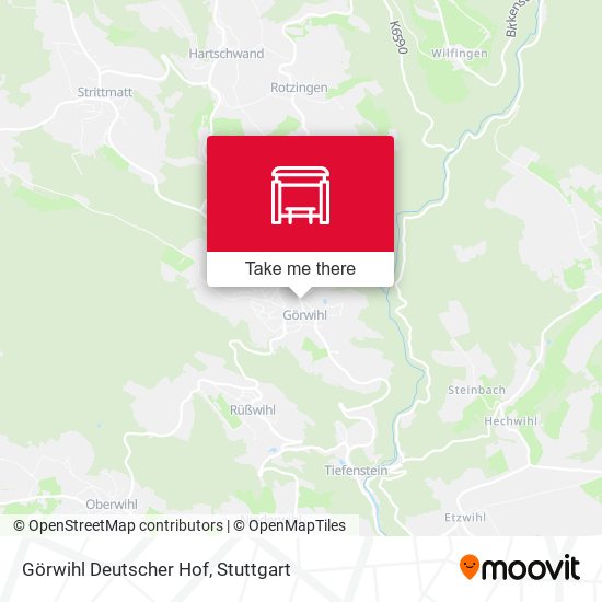 Карта Görwihl Deutscher Hof