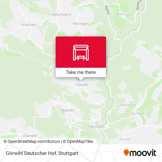 Карта Görwihl Deutscher Hof